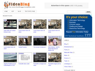 template video blog is great for that is ready for advertising videos templates