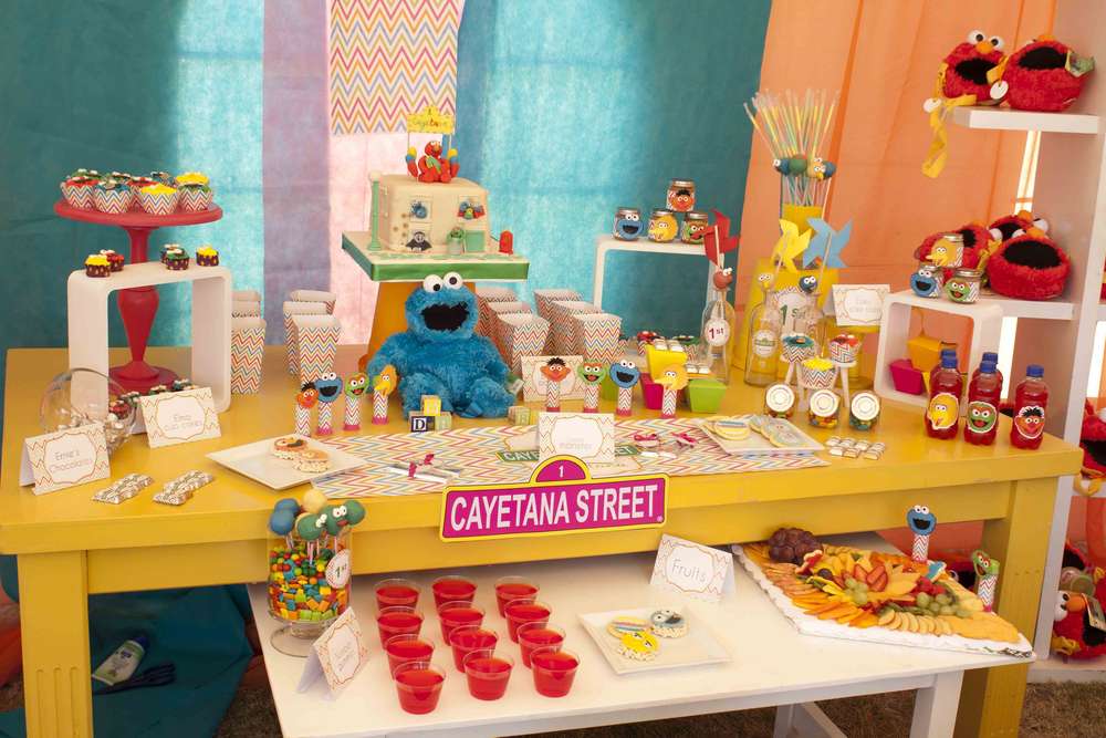 Southern Blue Celebrations: Sesame Street Party Ideas