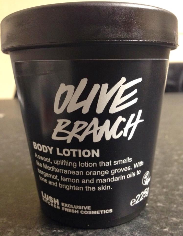 All Things Lush UK The Olive Branch Body Lotion