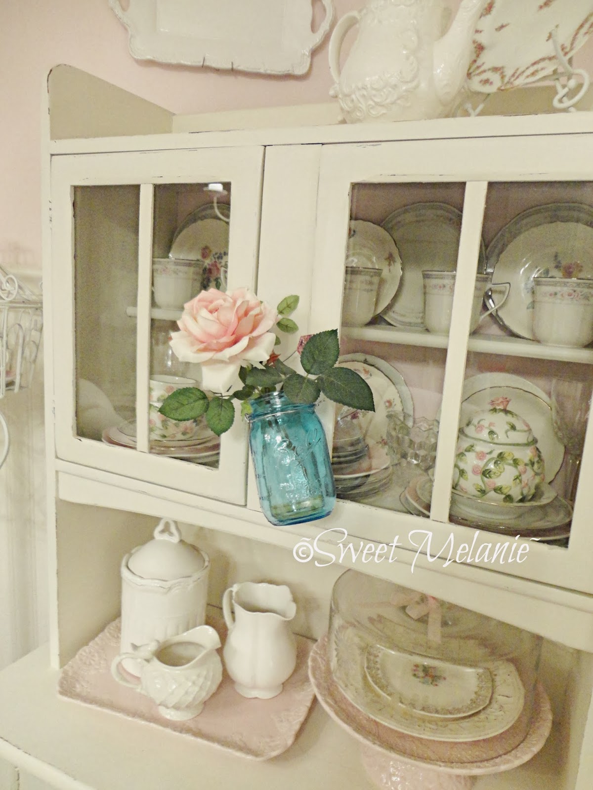 Sweet Melanie Blue Mason Jars and My New Rug