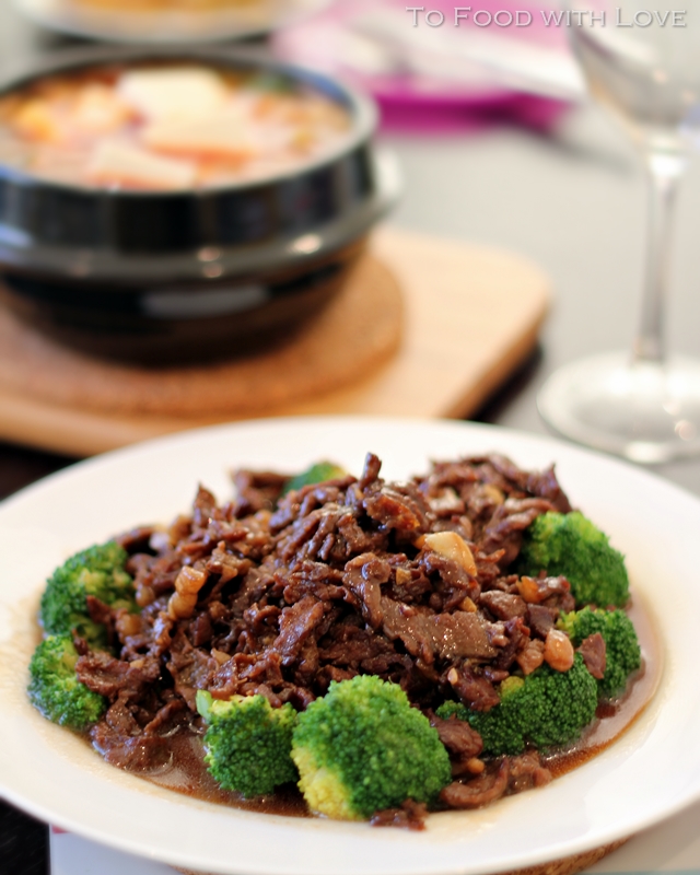 To Food with Love Broccoli Beef Deluxe