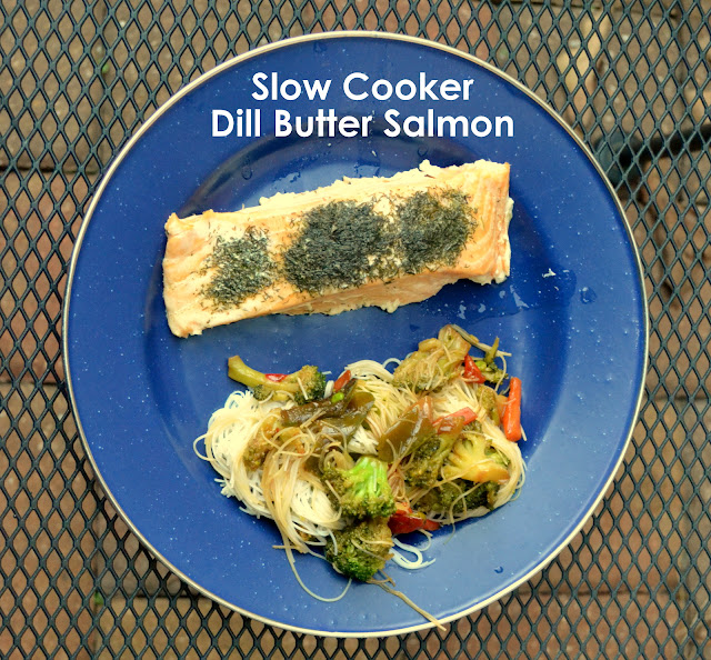 ThriceTheSpice Slow Cooker Dill Butter Salmon