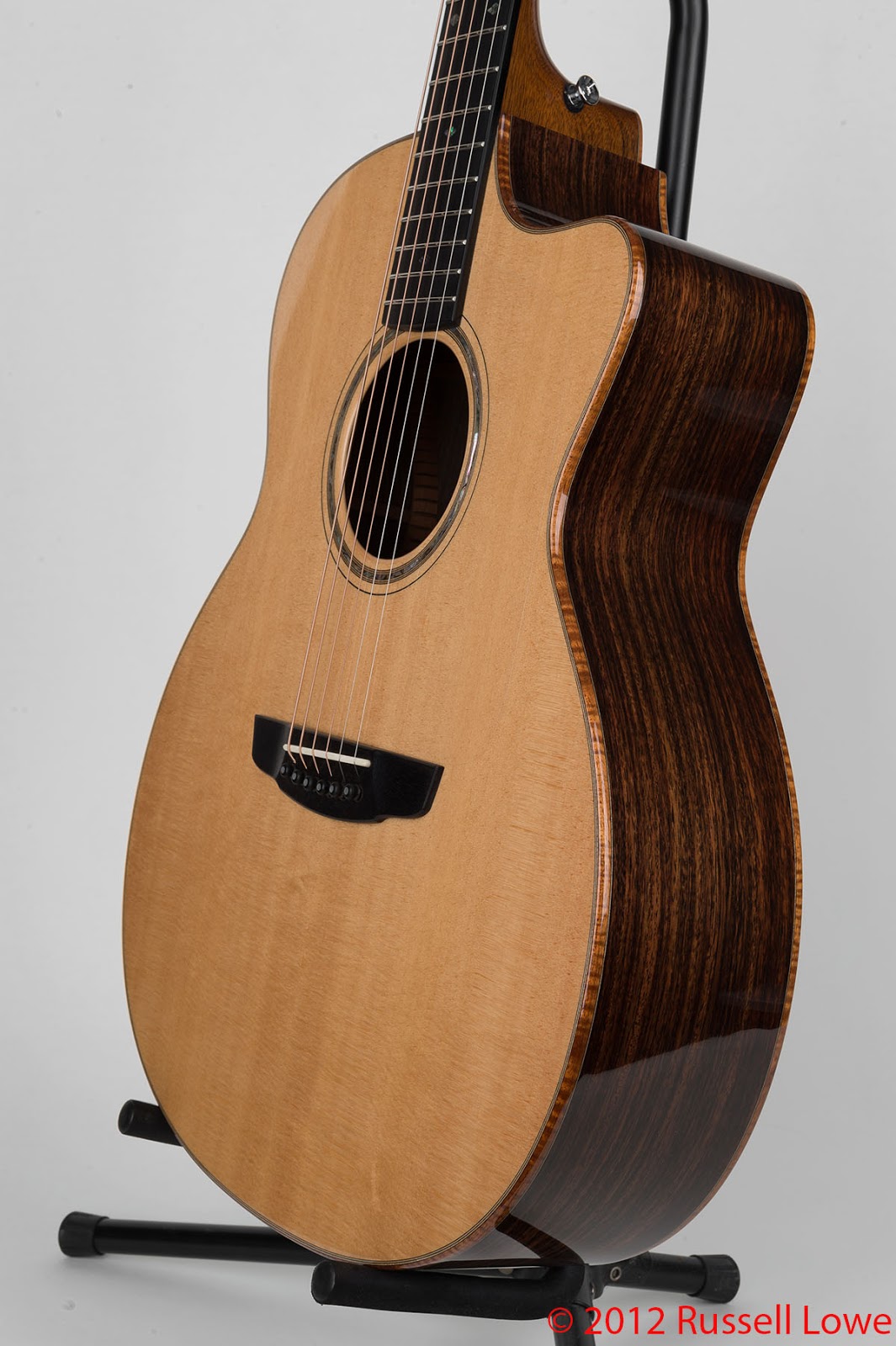 "The Way I See It" Russ Lowe Goodall RCJC Guitar with Custom Slim
