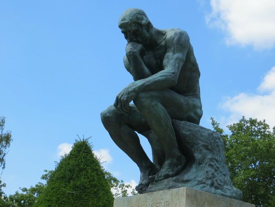 O pensador de Rodin