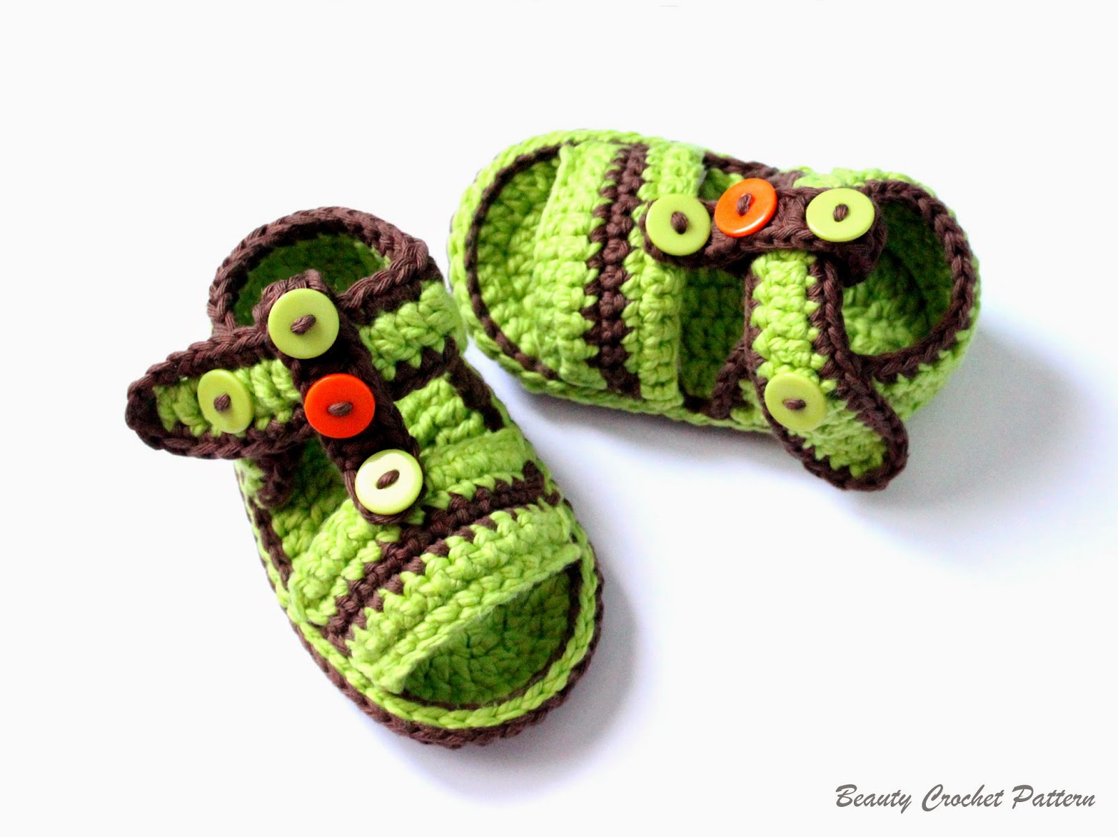 Beauty Crochet Pattern CROCHET BABY BOY SANDALS