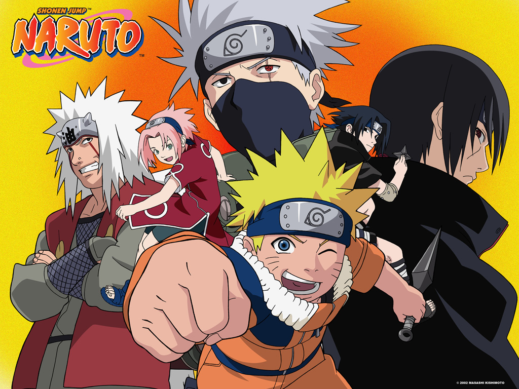 Guia de animes para iniciantes Naruto+Classico