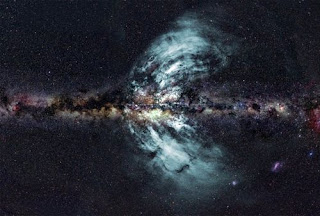 Milky Way's Core Source of Monster Energy Outflows