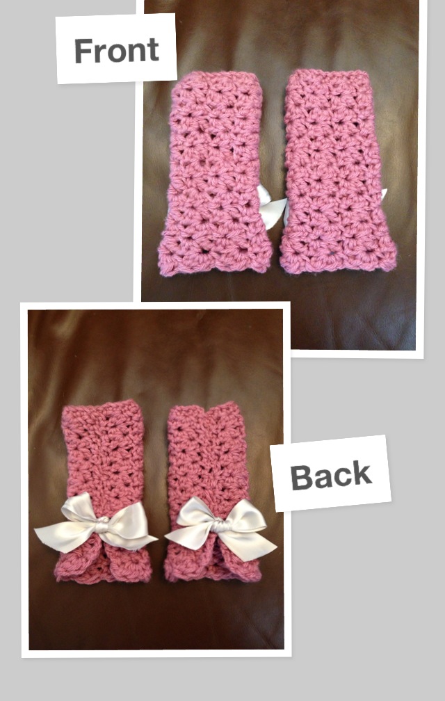 Couture Unraveled Newborn leg warmers pattern