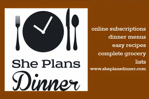 She Plans Dinner - keep your meal planning organized :: OrganizingMadeFun.com She Plans Dinner - keep your meal planning organized :: OrganizingMadeFun.com