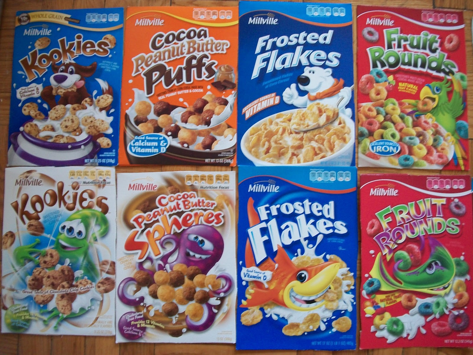 Tripe Trope Sharpe Schnucks Completely Normal Cereal Characters