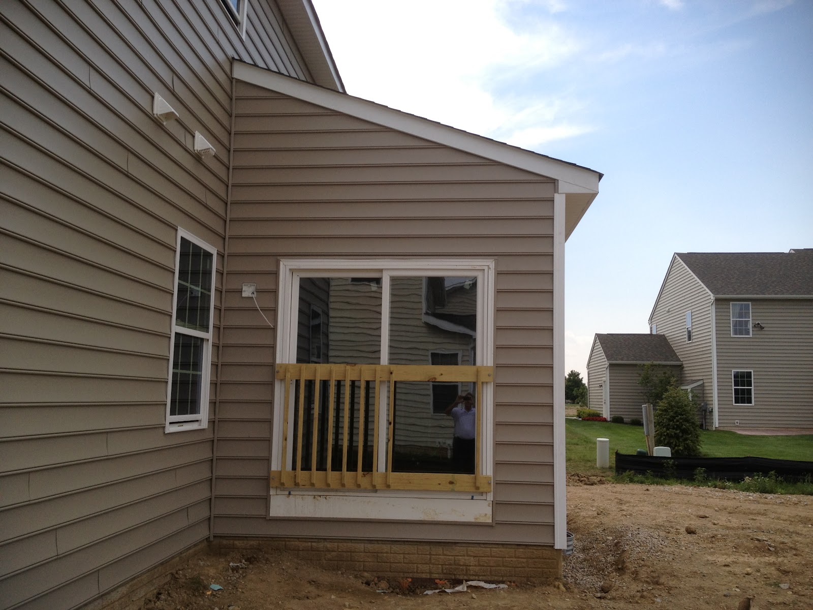 Our Building with Ryan Homes Venice Yeah, Siding!!