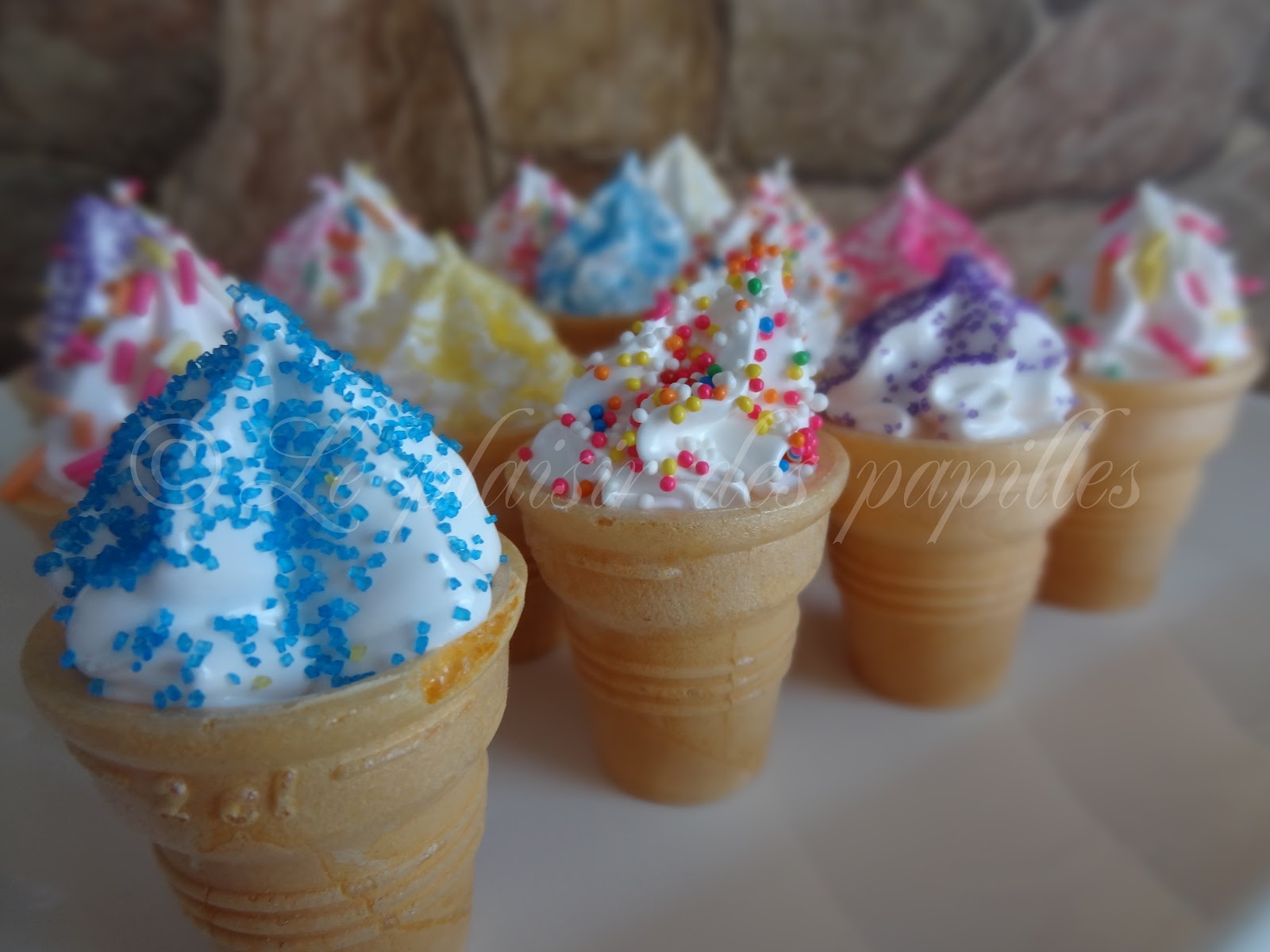 Le plaisir des papilles Petits à la guimauve