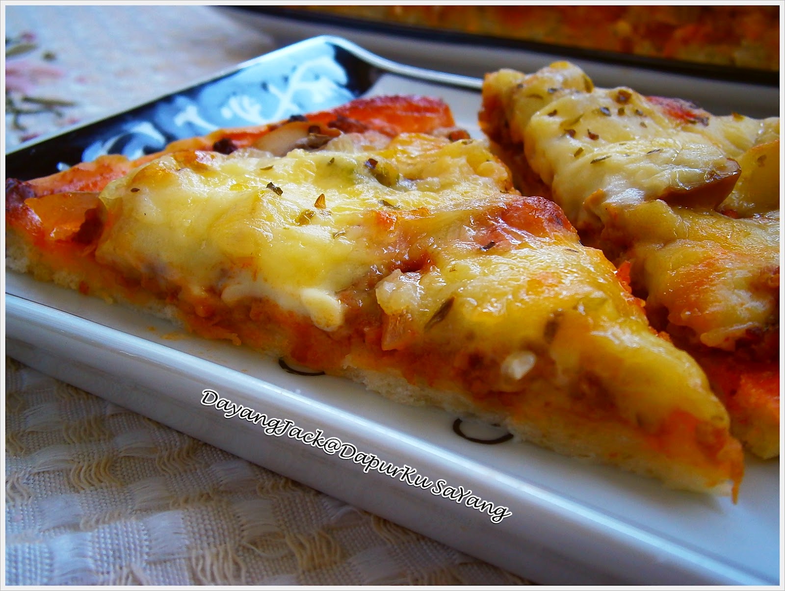 DapurKu SaYang Resepi Lengkap Pizza (my style)