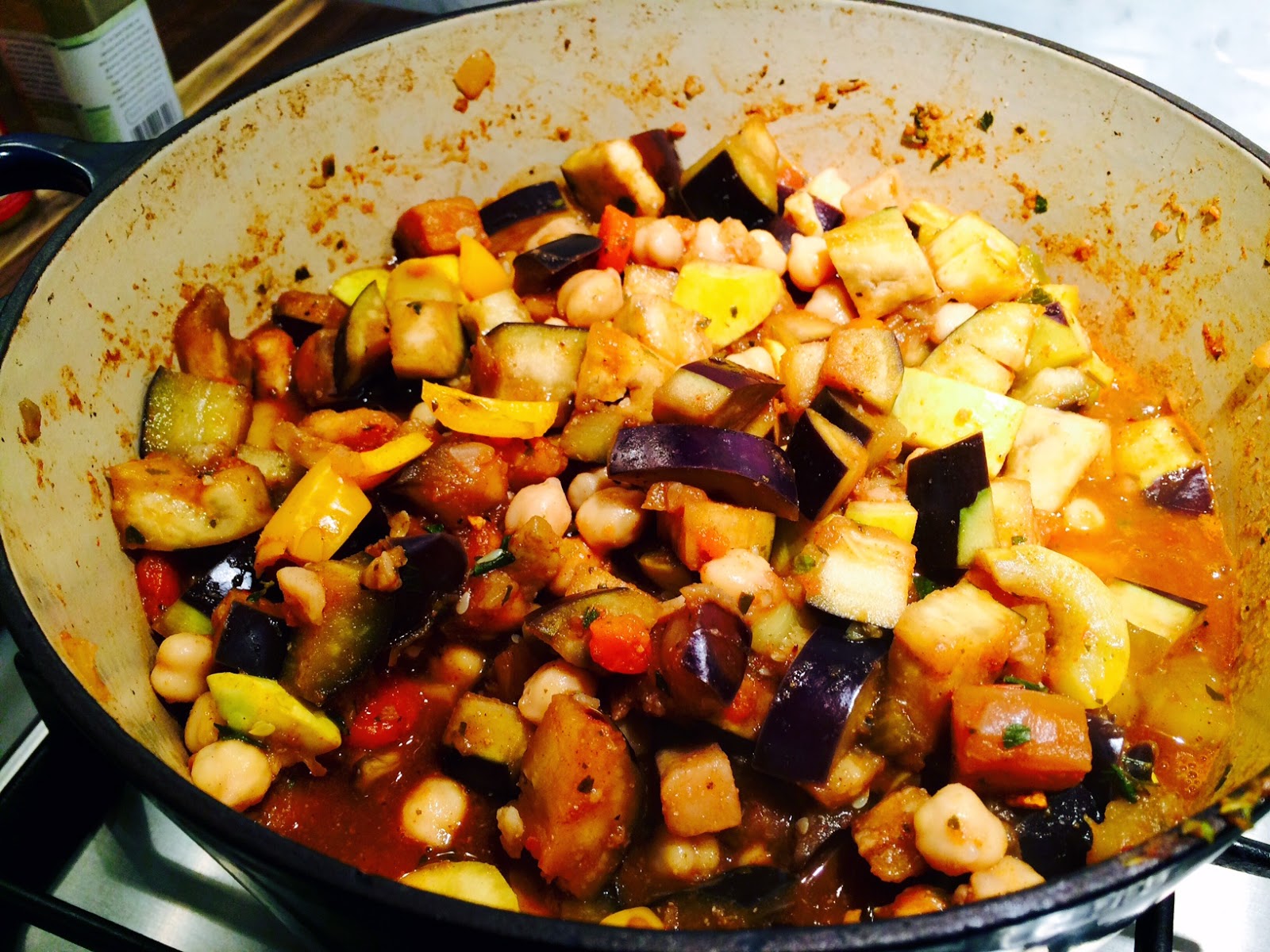 La Petite Gourmess Easy Eggplant Stew