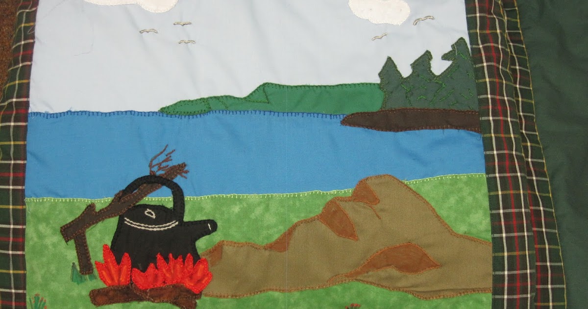 A year in rural New Found Land Newfoundland quilt