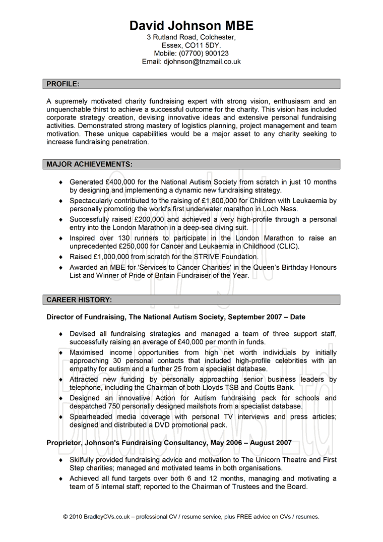 Good resume examples templates