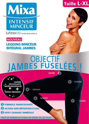 Mixa Intensif Minceur Shorty Mixa Carrefour Collant Mixa Minceur