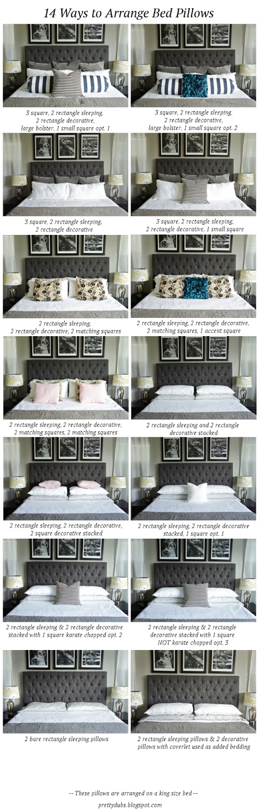 6 Bed Pillow Arranging Tricks To Try