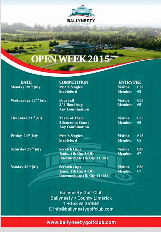 Hooked Ireland's Golf Courses Golf Open Weeks Ireland Batch 5