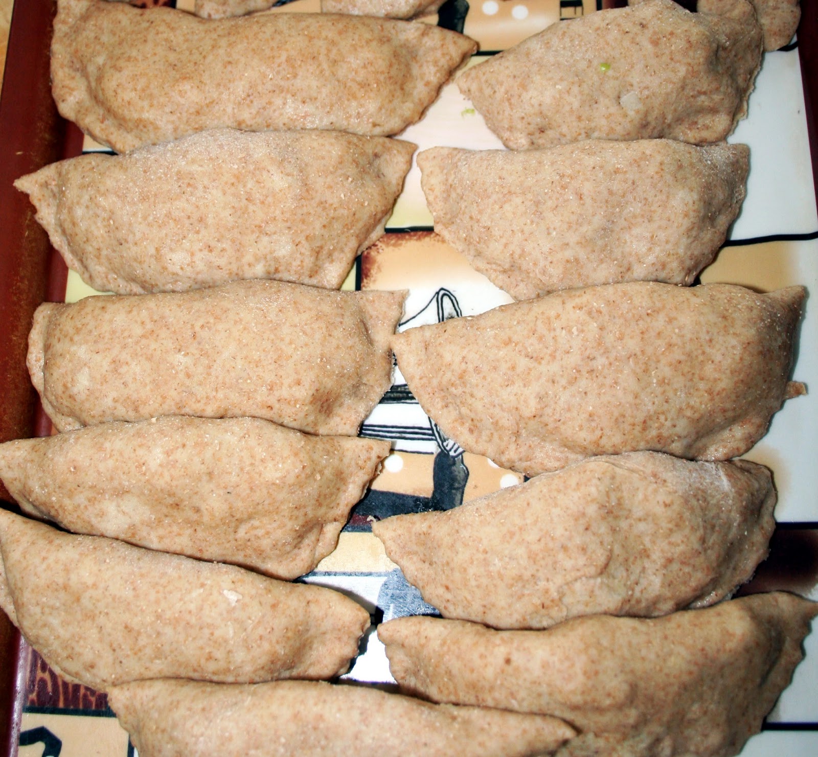 Gülfem�ce Kızarmış Tam Buğday Puf Börek