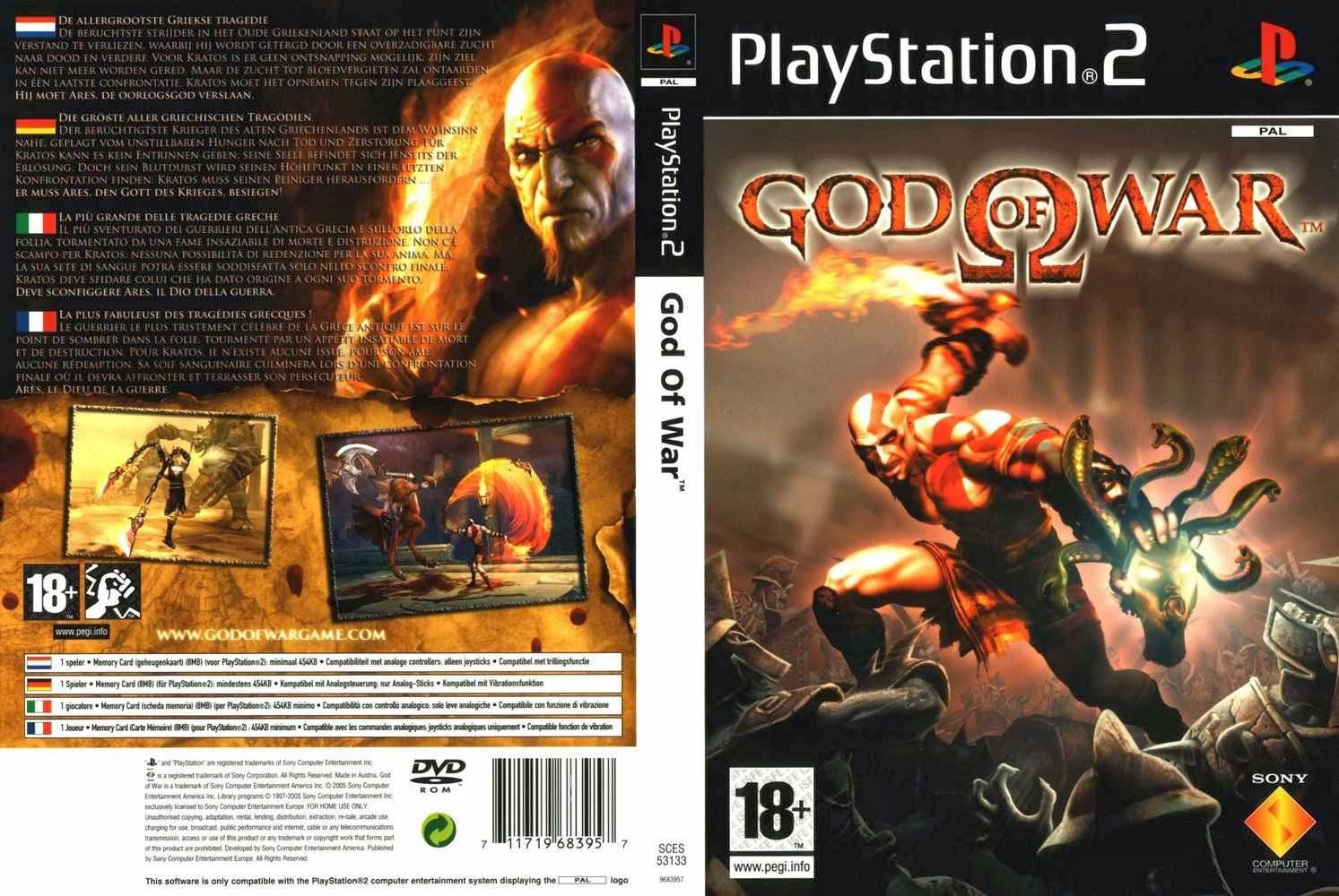 God Of War 2 Para Playstation 2