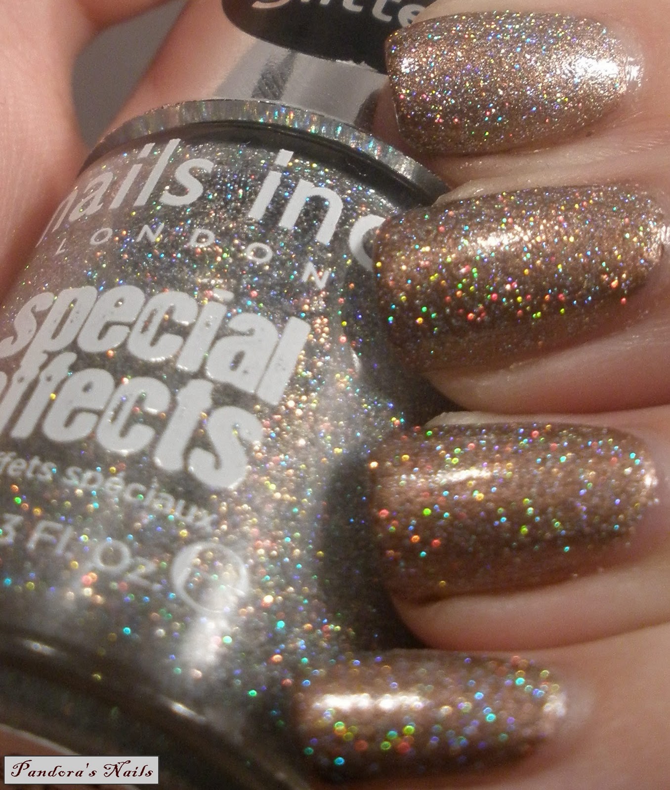 Pandora's Nails Nails Inc Heavy {Holo} Metals Collection