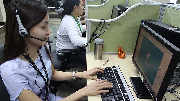 Asian call center offshore philippine