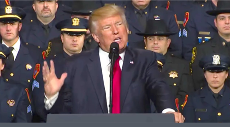 President Trump Full Speech To Police On Long Island