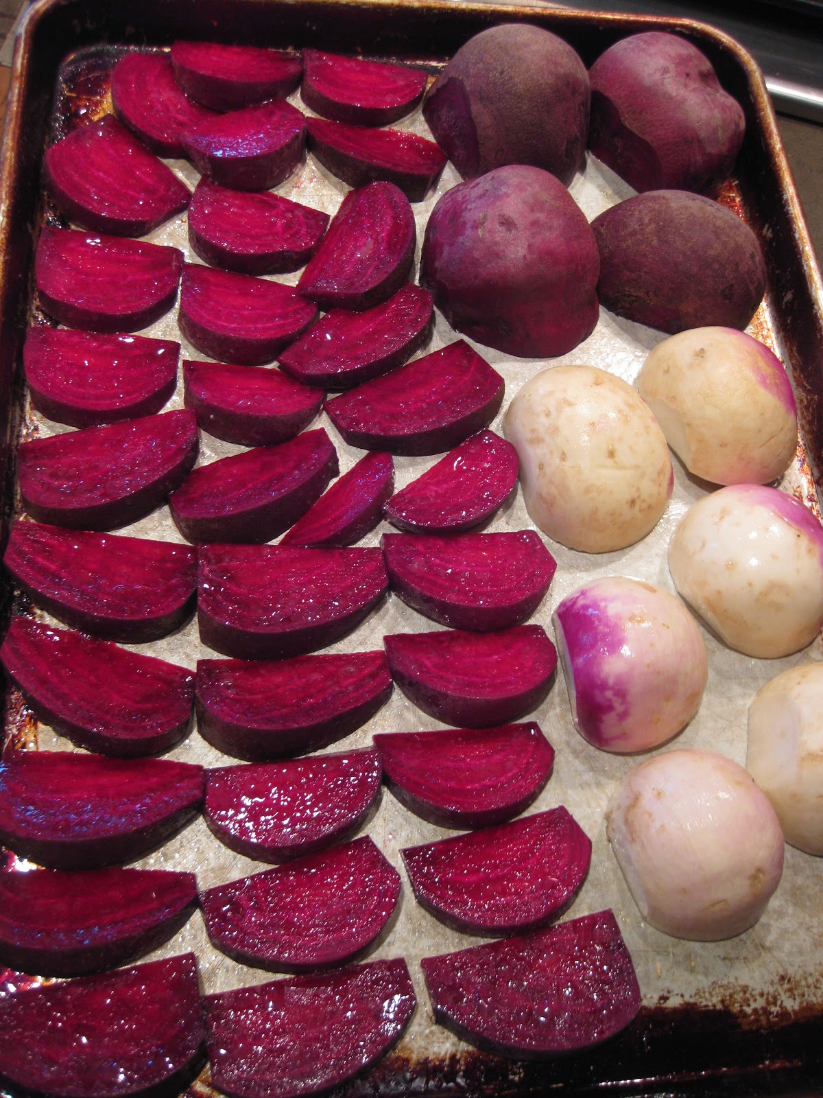 Five Kids in Five Years Roasted Beet Soup and Beet Chips