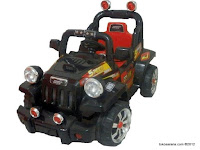 Mobil Mainan Aki Junior TR1106A-12V Sport Jeep