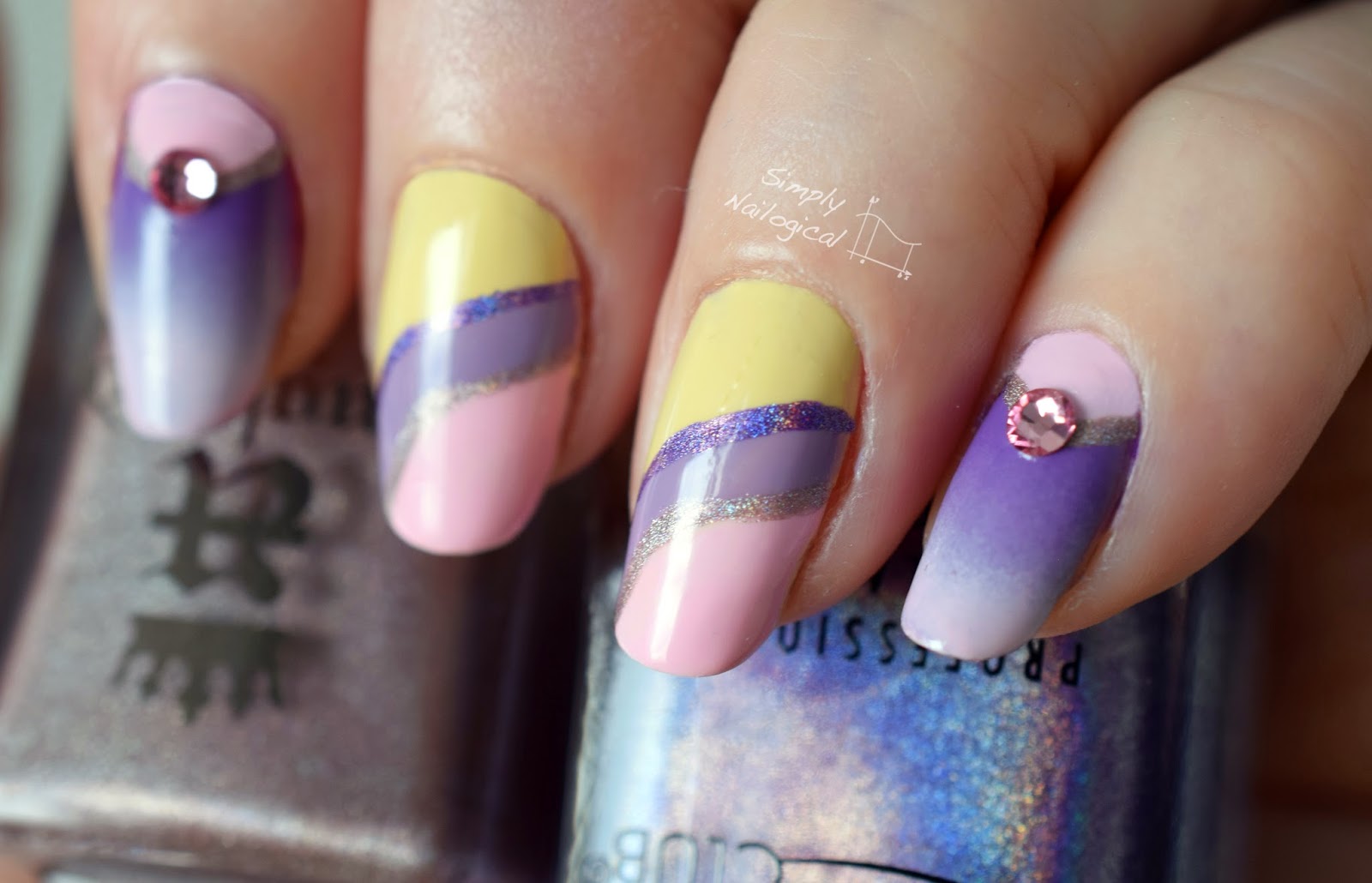 Simply Nailogical Lady Speed Stick NutraSkin and nails to match