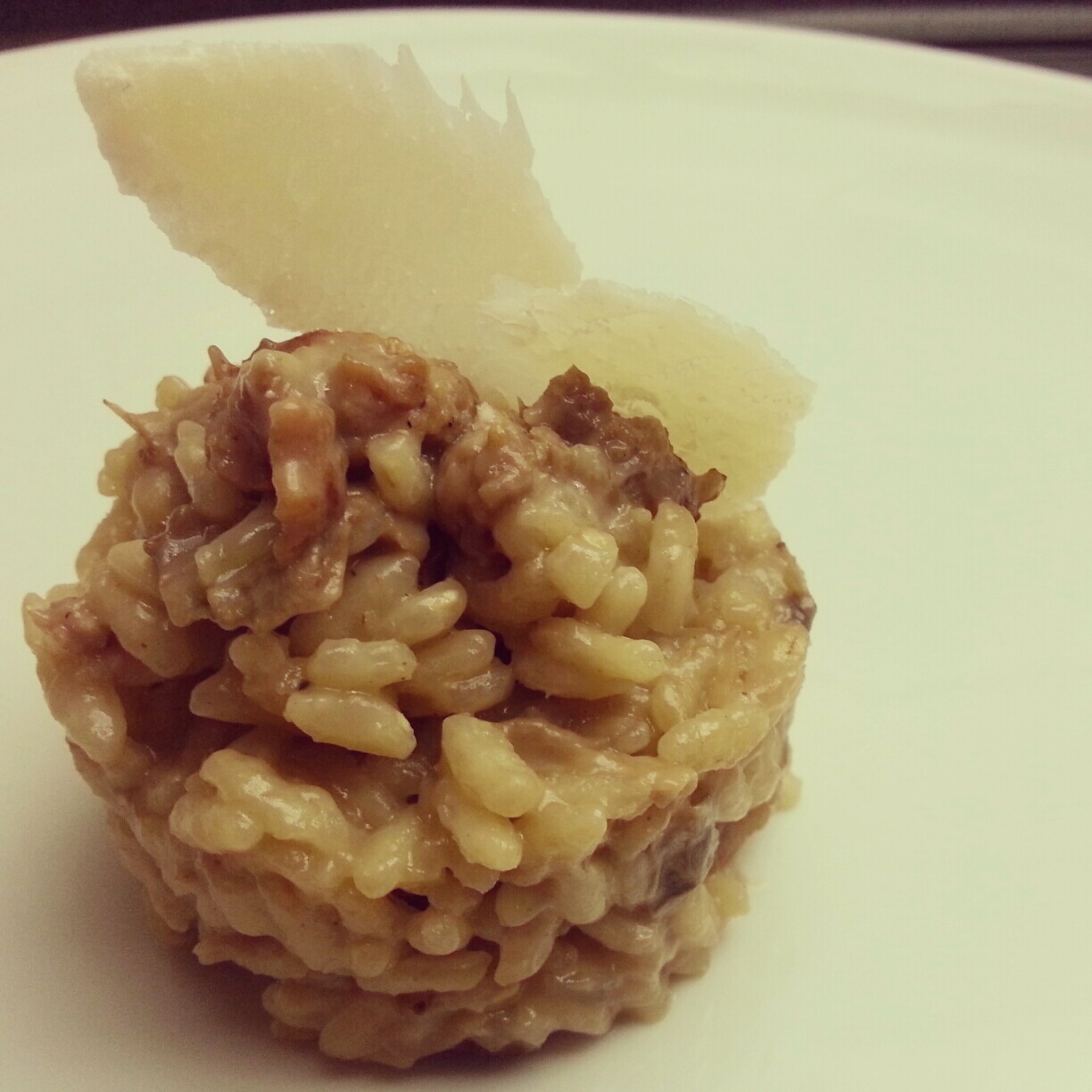 Le ricette di Nonna Tommasina Risotto ai porcini e salsiccia con