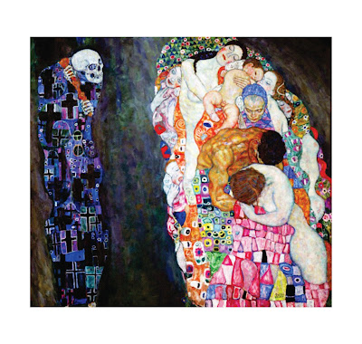 Gustav Klimt - Life and Death tod und Leben 