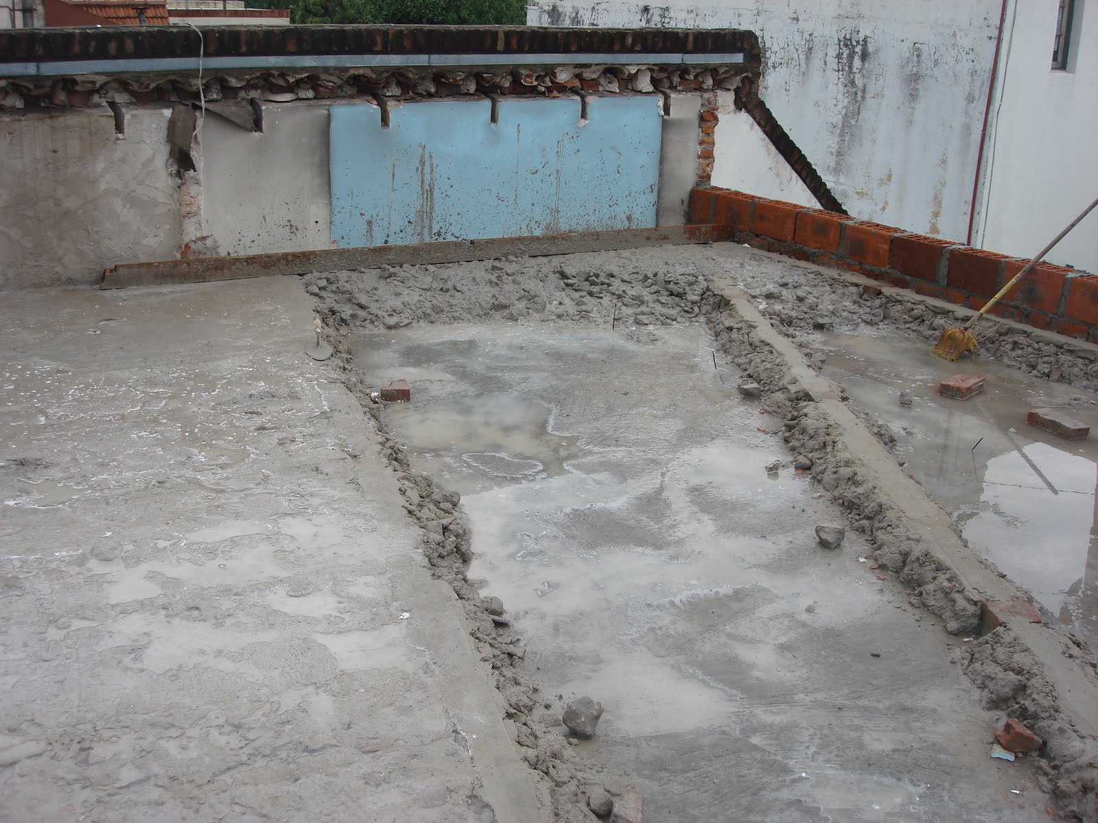 Refacción en Devoto: Contrapiso azotea.