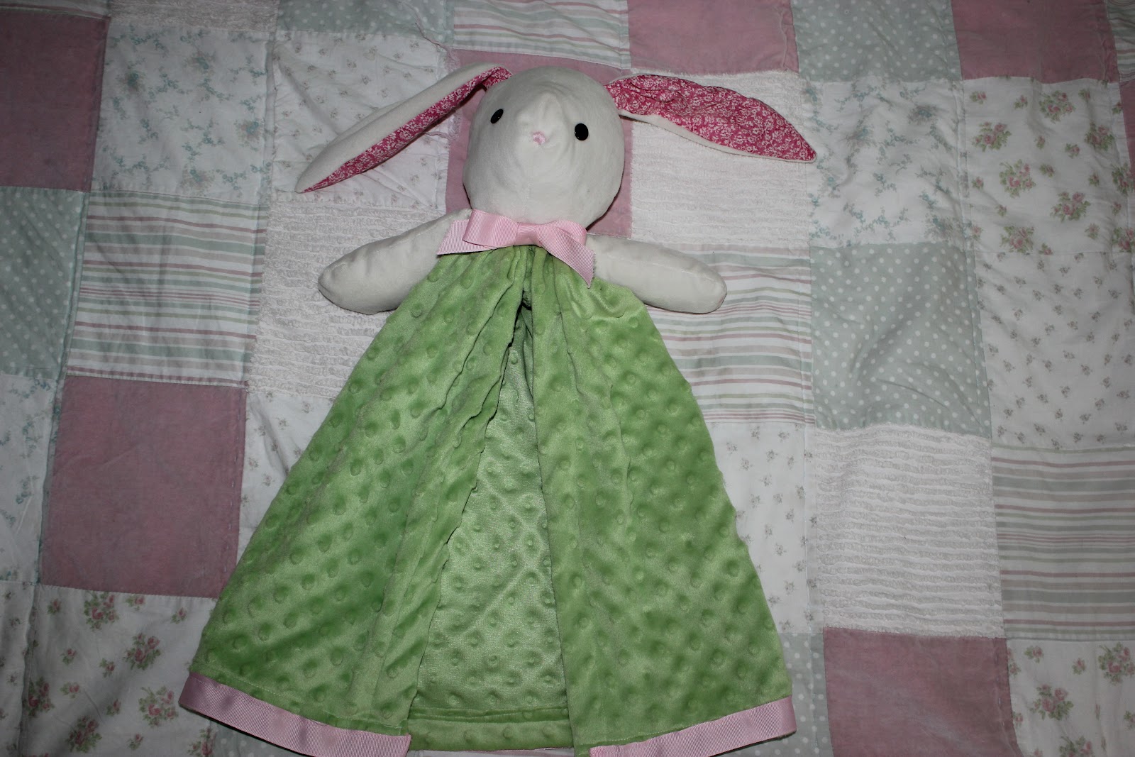 Sugar Sweet Sewing Bunny Blanket