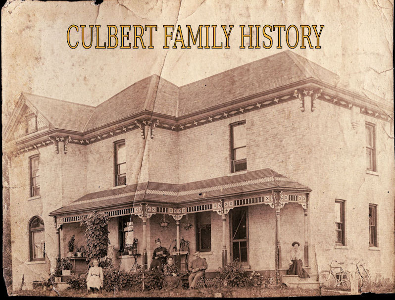 Culbert Family History