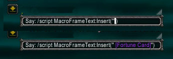 Inserting the Item Link into