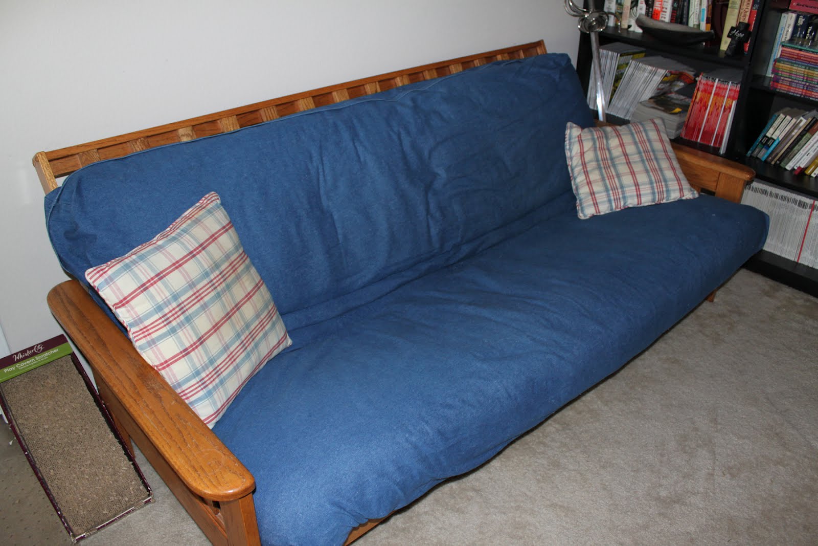 Organizey Dreams Futon makeover