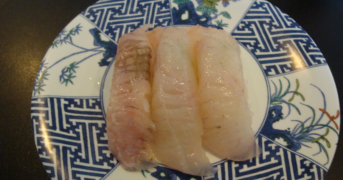 Halibut Sushi, No Soy Sauce!