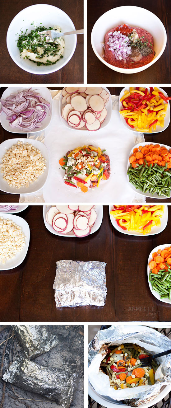 Armelle Blog gourmet tin foil dinners