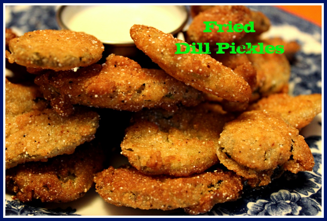 Sweet Tea and Cornbread Fried Dill Pickles!
