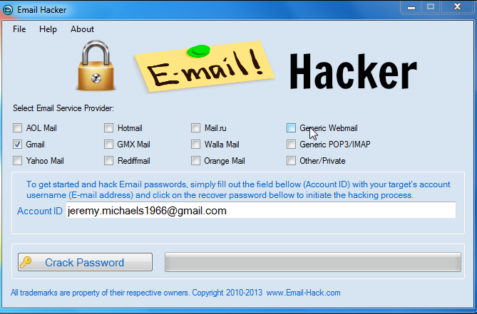 Yahoo Mail Hack Tool V 2.1 Free 18