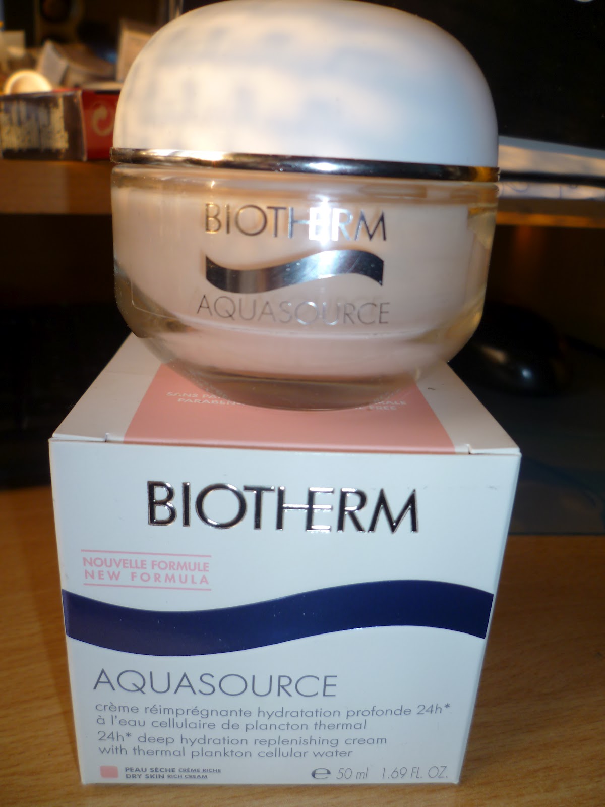 Mon blog Makeup Aquasource de Biotherm crème riche, ou comment