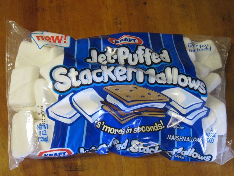 Review Kraft JetPuffed Stackermallows Brand Eating