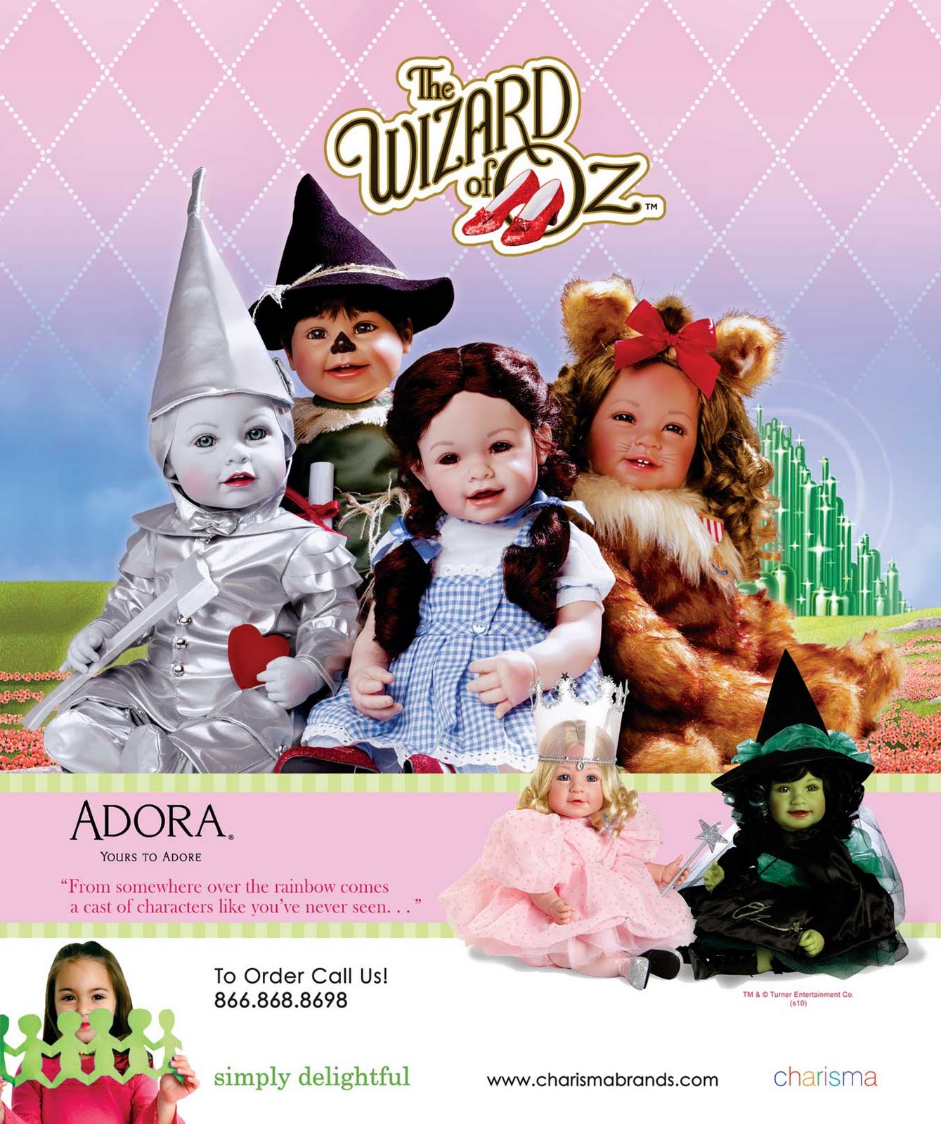 adora wizard of oz dolls