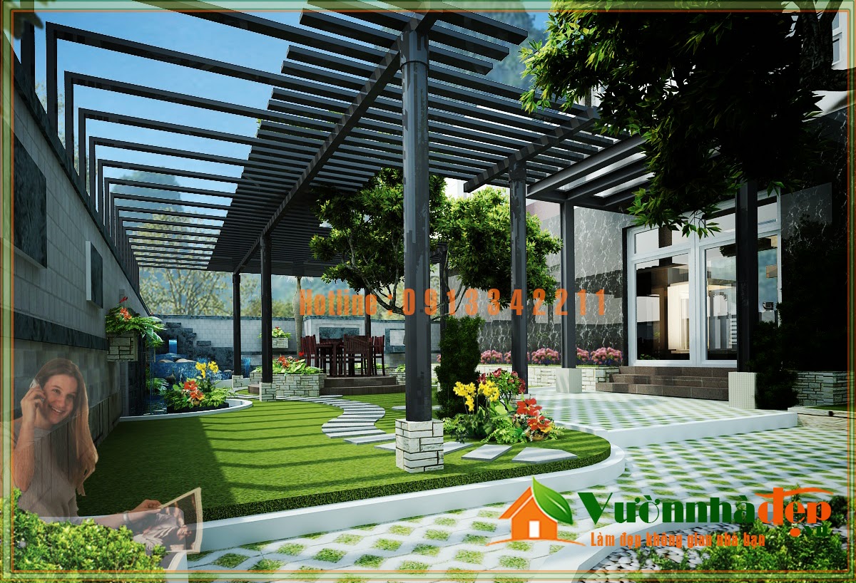 Dịch vụ thay cây kiểng định kì quán cà phê sân vườn - 1