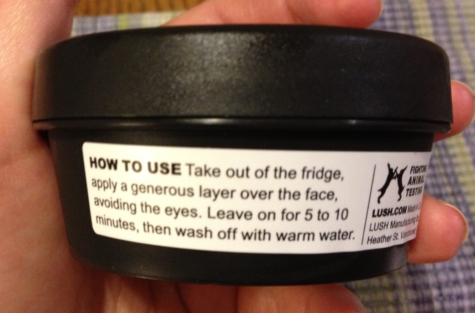 Download Beauty In The Breakdown Lush Cupcake Fresh Face Mask Review PSD Mockup Templates