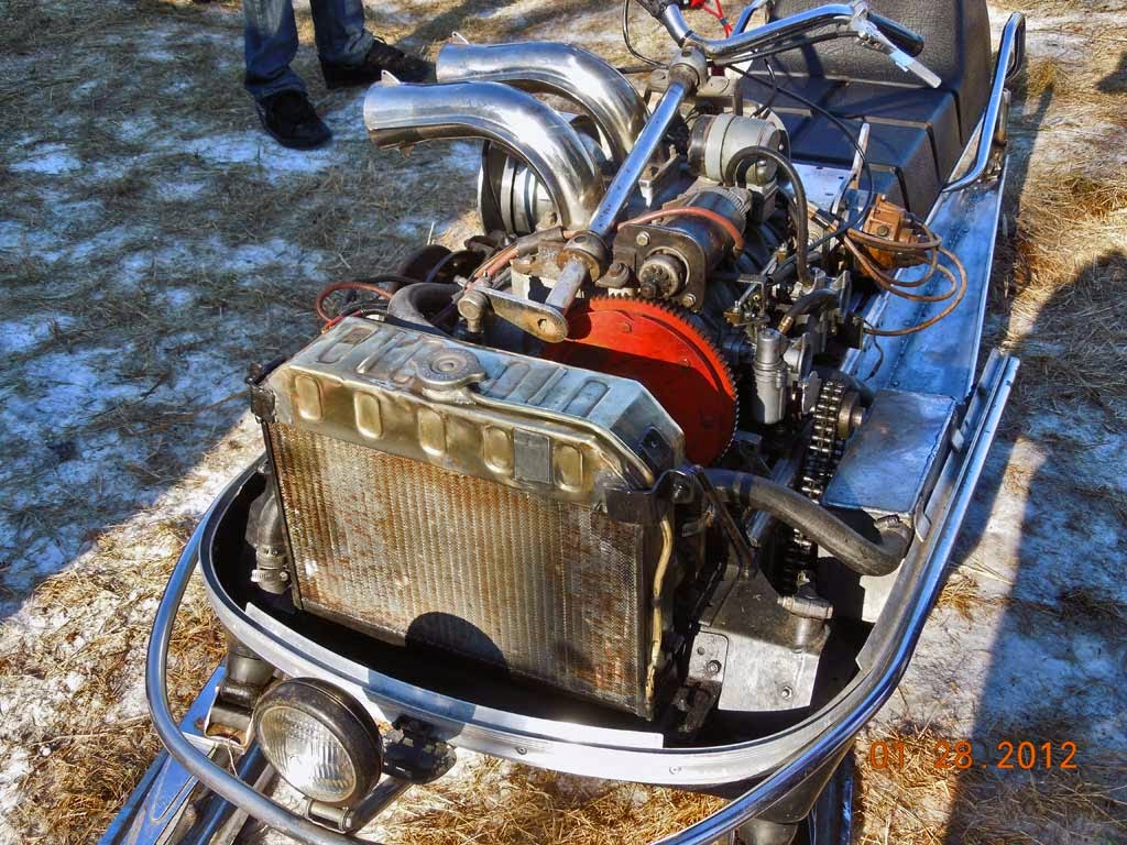 Just A Car Guy The Midnight Oil racing Mercury Snowmobile