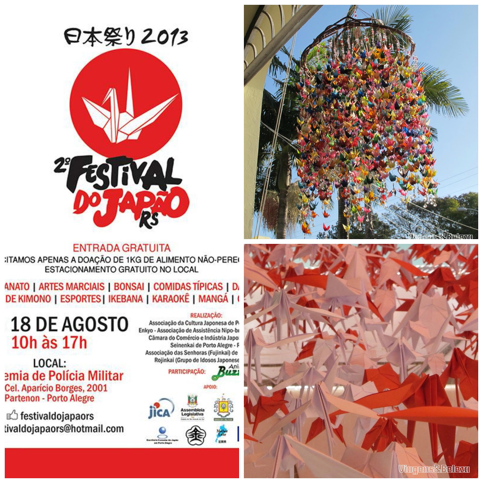 2º Festival do Japão Porto Alegre/RS Viagens e Beleza