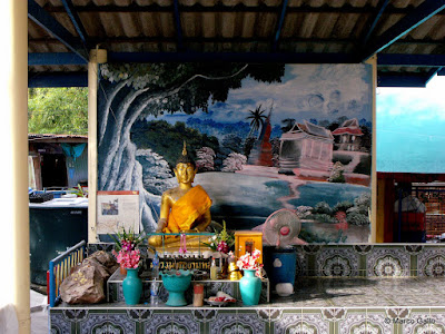 KOH KRET, LA ISLA DEL RÍO CHAO PHRAYA, BANGKOK. TAILANDIA
